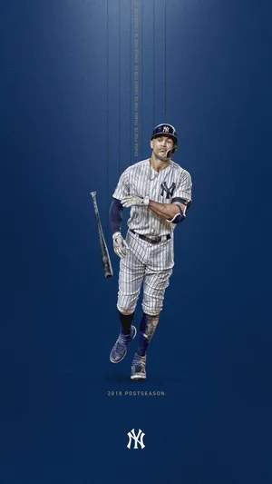 Keep Up With The New York Yankees On Your Mobile Device Wallpaper