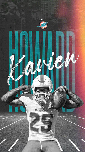 Keep Updated On The Latest News And Scores Of The Miami Dolphins With Your Own Iphone! Wallpaper