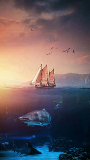 Keeping Up To Date With The Latest Tech Trends? Get The Shark Iphone For The Ultimate User Experience! Wallpaper