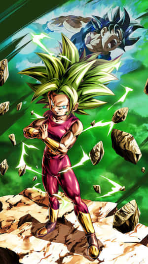 Kefla Power Unleashed Dragon Ball Wallpaper