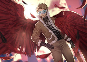 Keigo Takami Borken Wings Feather Wallpaper