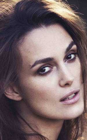 Keira Knightley Beautiful Face Portrait Wallpaper