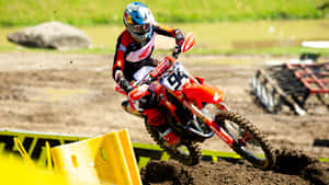 Ken Roczen Curve Fly Race Desktop Wallpaper