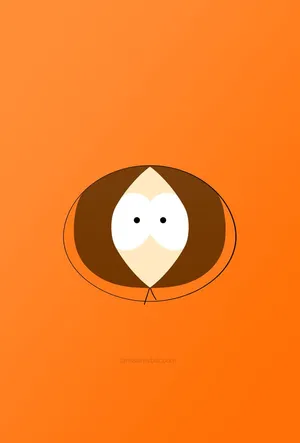 Kenny Mccormick Face Portrait Wallpaper