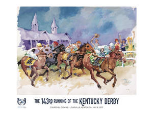 Kentucky Derby Poster Artwork Wallpaper