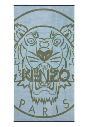 Kenzo Jeans Tiger Beach Towel Wallpaper