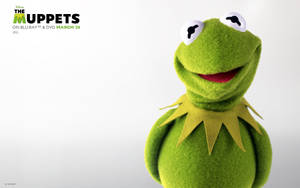 Kermit The Frog The Muppets Promo Poster Wallpaper