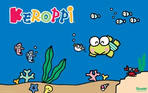 Download Sanrio Keroppi The Frog Wallpaper