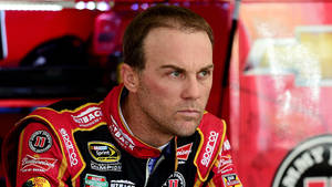 Kevin Harvick Serious Expression Close Up Wallpaper