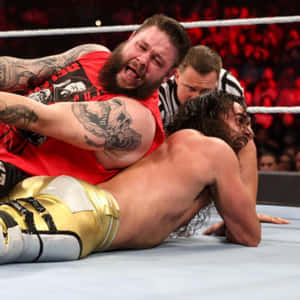 Kevin Owens Seth Rollins Wwe Wallpaper