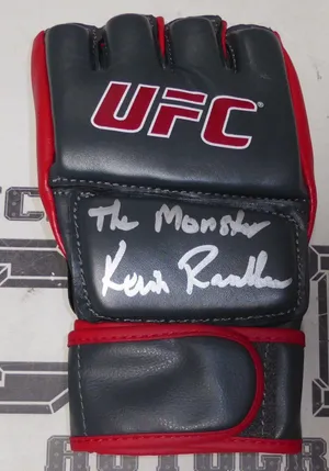 Kevin Randleman Signed Ufc Gloves Wallpaper
