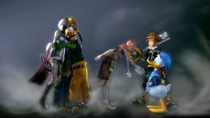Key Characters In Kingdom Hearts 3 Wallpaper