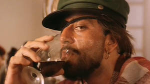 Khalnayak Ballu Drinking Eye Patch Wallpaper