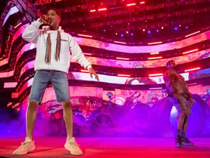 Kid Cudi Performing Live On Stage.jpg Wallpaper