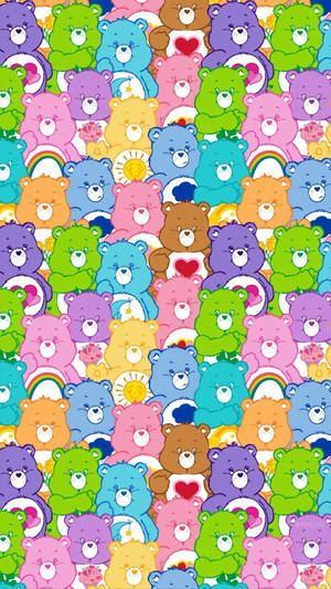 Kidcore Teddy Bear Wallpaper