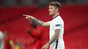 Kieran Trippier Pointing Wallpaper