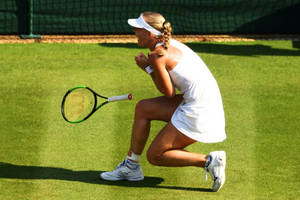 Kiki Bertens Celebrating Wallpaper