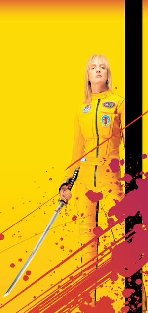Kill Bill Blood-stained Poster Wallpaper