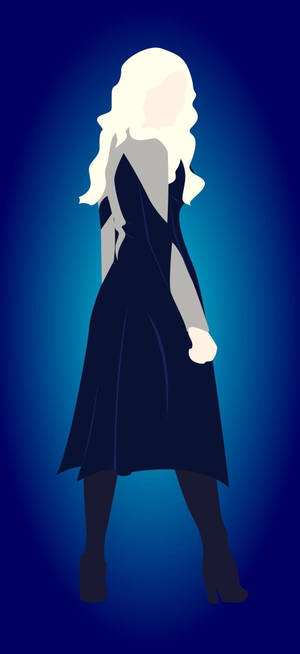 Killer Frost Black Dress Vector Art Wallpaper