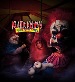 Killer Klowns From Outer Space Reaching Out Hand Wallpaper