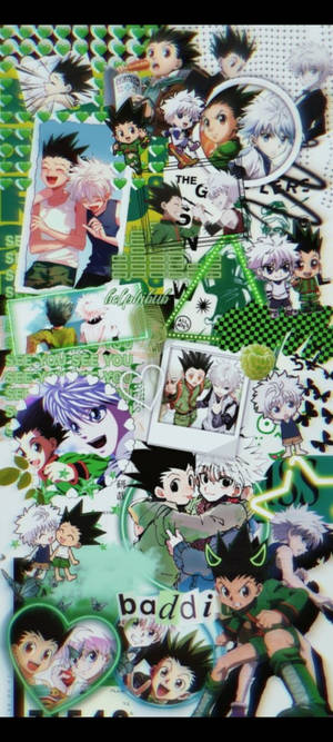 Killua And Gon On Your Iphone Screen Wallpaper