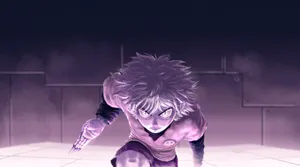 Killua Attack Form Wallpaper
