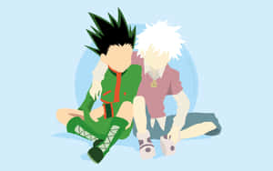 Killua Cute Ground Wallpaper