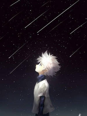 Killua Falling Stars Wallpaper