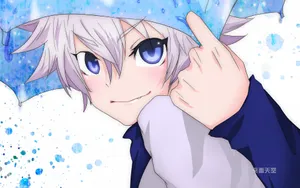 Killua Mischievous Smile Wallpaper