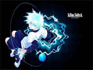 Killua Power Art Wallpaper