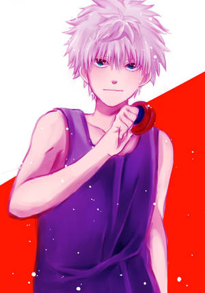 Killua Red Yoyo Wallpaper