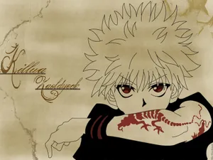 Killua Scorpion Tattoo Wallpaper
