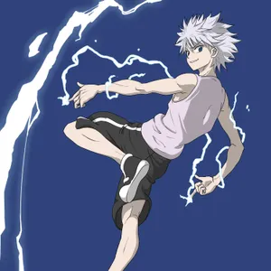 Killua Whirlwind Lightning Wallpaper