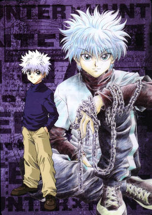 Killua Zoldyck Chains Wallpaper