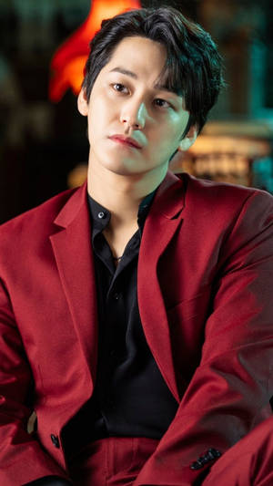 Kim Bum Deadly Look Wallpaper