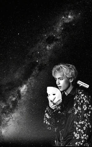 Kim Tae-hyung Aesthetic Singularity Art Wallpaper