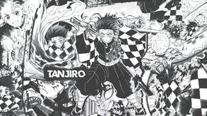 Kimetsu No Yaiba Manga Panel Wallpaper