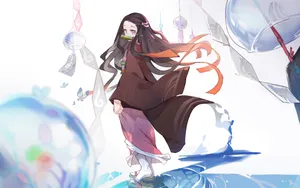 Kimetsu No Yaiba Wind Chimes Wallpaper