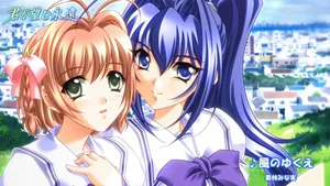Kimi Ga Nozomu Eien Two Characters Wallpaper