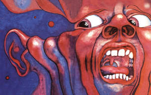 King Crimson Band Album Cover Wallpaper