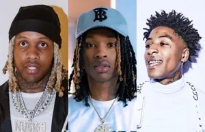 King Vonand Lil Durk Collage Wallpaper