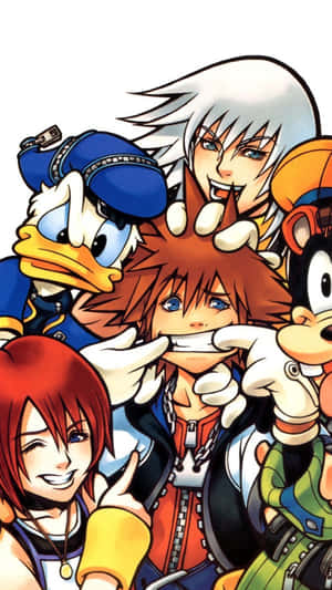 Kingdom Hearts Donald Duck Phone Wallpaper