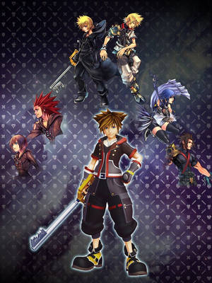 Kingdom Hearts Ipad Wallpaper: Key To Many Hearts Wallpaper