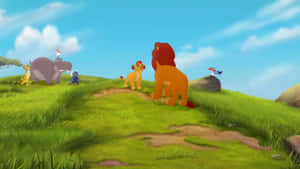 Kion And The Lion Guard Lead The Way Towards A Better Future Wallpaper