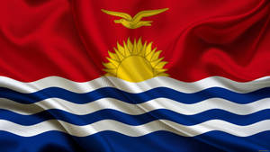 Kiribati National Flag Wallpaper