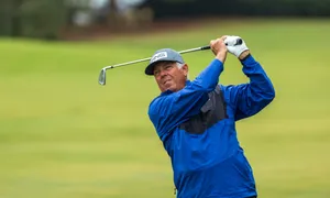 Kirk Triplett Showing Backswing Wallpaper