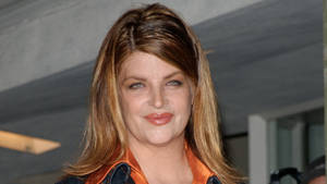 Kirstie Alley Close Up Portrait Wallpaper