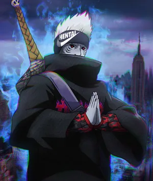 Kisame Fiery Blue Wallpaper