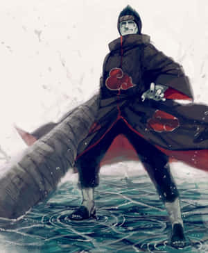 Kisame Water Splash Artwork Wallpaper