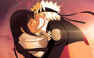 Kissing Hinata And Naruto Hd Wallpaper